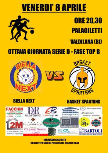 BIELLA NEXT - SPARTANS