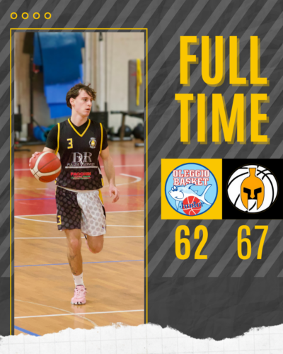 TANTA FATICA MA RISULTATO POSITIVO A OLEGGIO